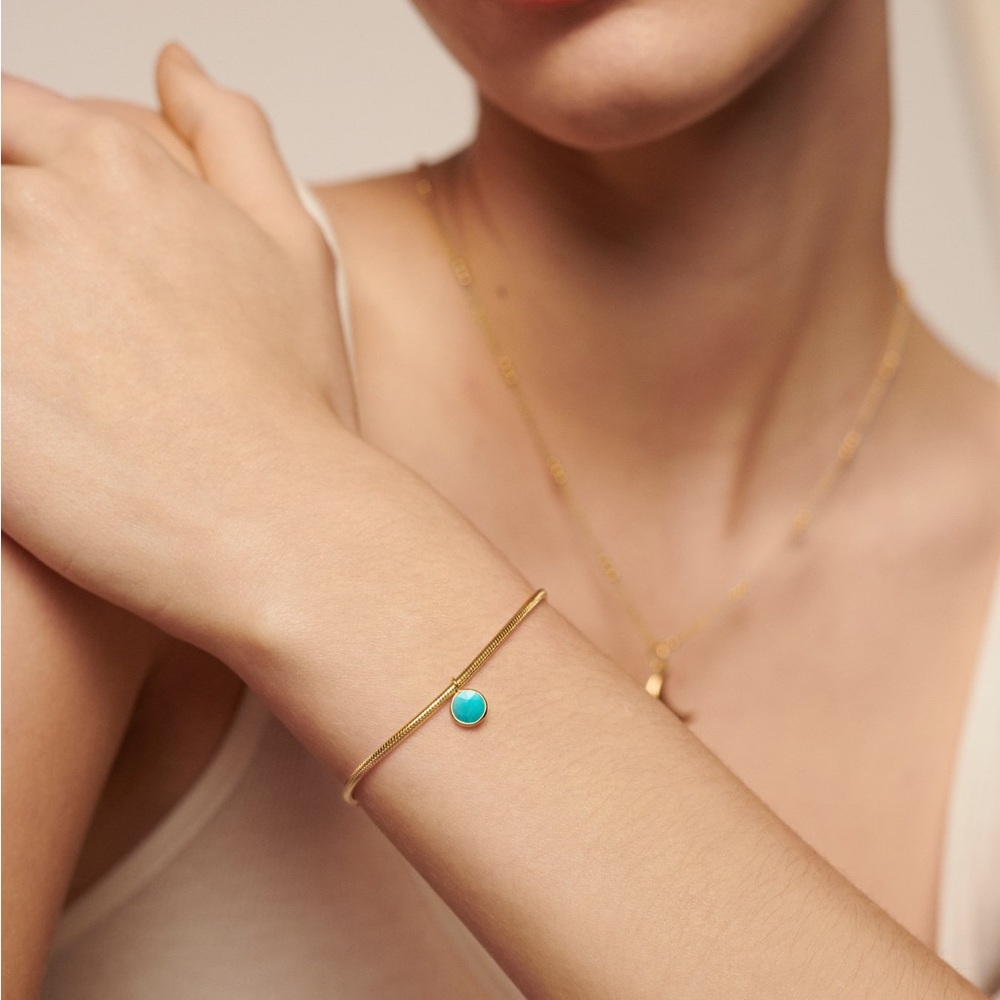 Monica Vinader Eclipse Gemstone Friendship Bracelet
